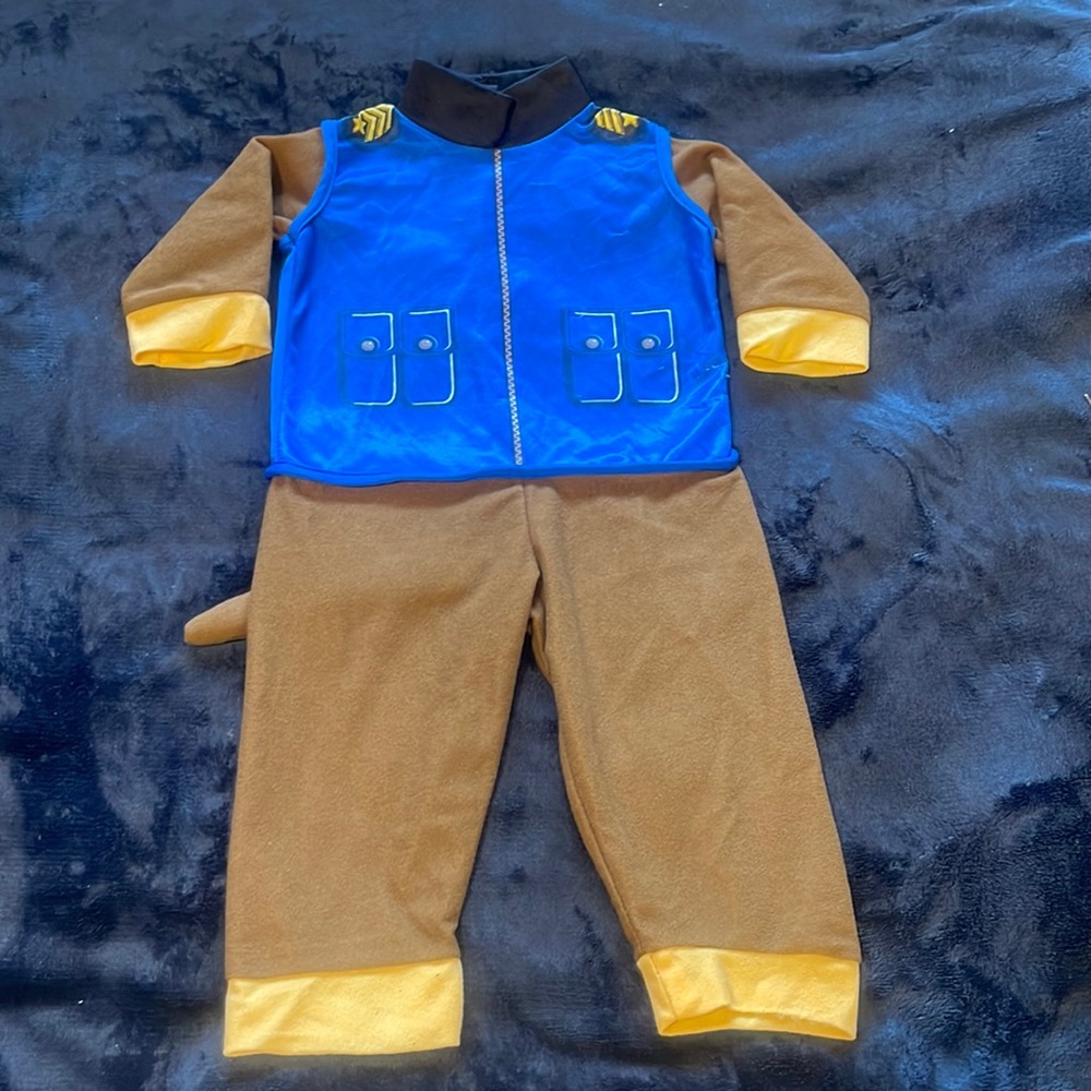Paw Patrol (Chase) Toddler Costume Size: 2T